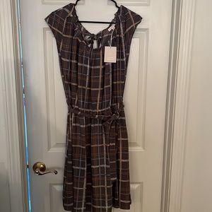 Gray pattern Dress